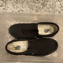 Vans Slip On Blackout Size 13