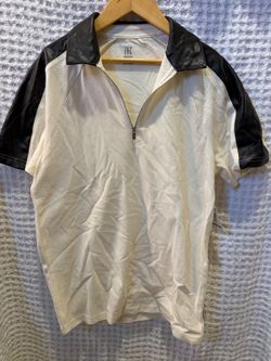 INC Fresh Start Women's Short Sleeve Top, Antique White, Size XS
