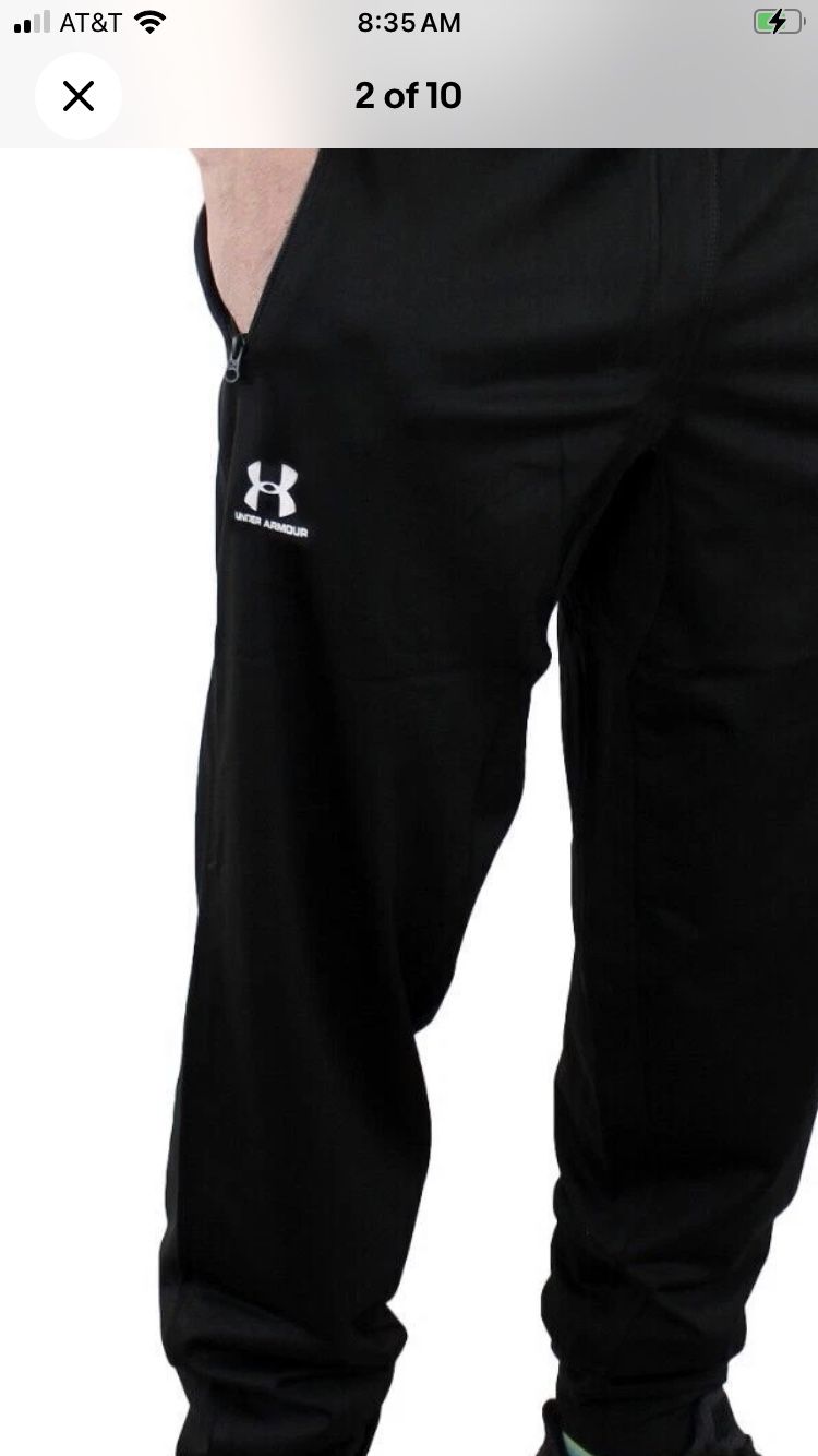 New Under armour Mens joggers Black XL