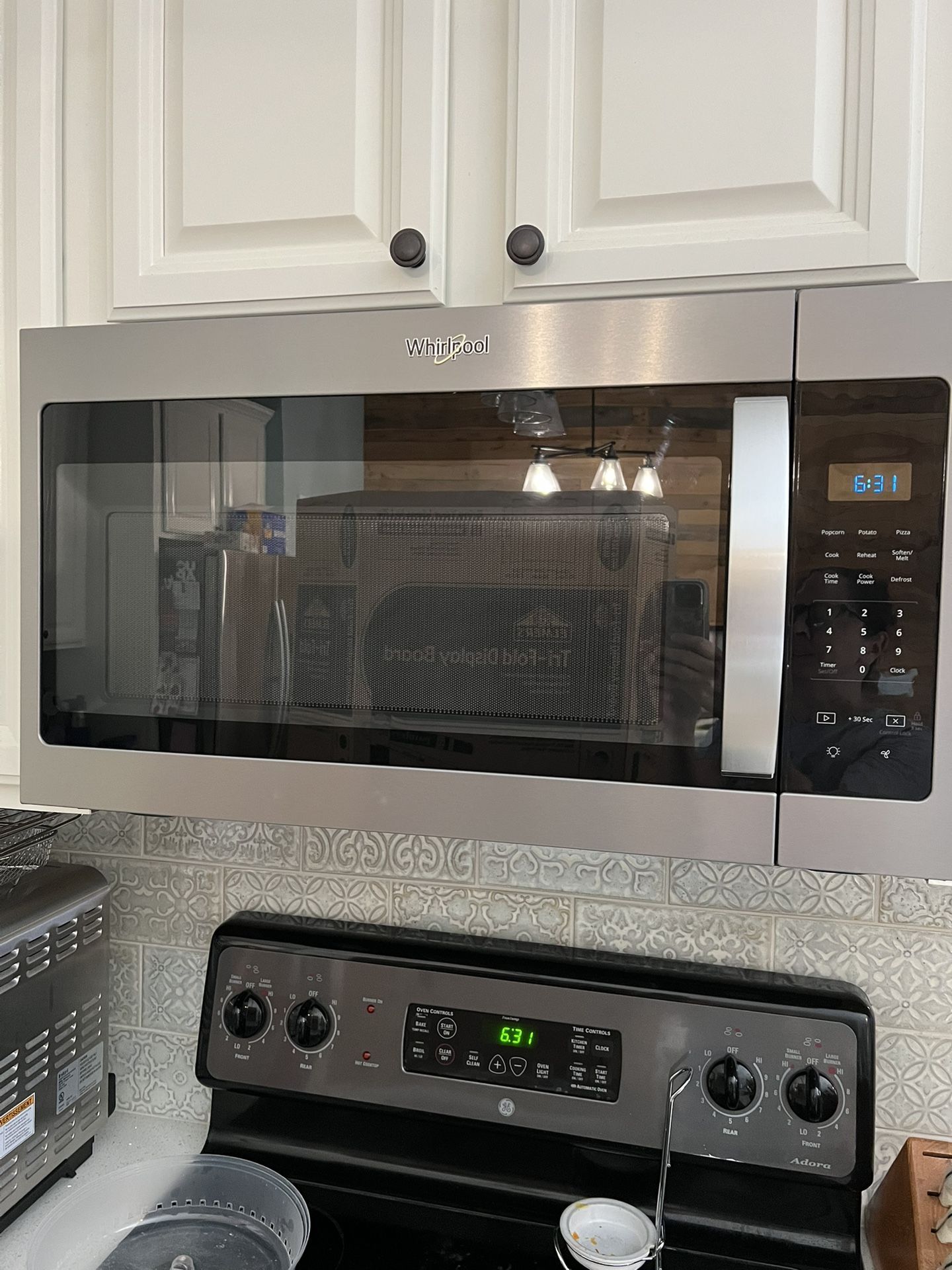 Whirlpool Over The Range Microwave
