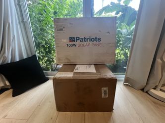 Patriot Power Generator 2000X w/ 100 Watt Folding Solar Panel (Brand New)  for Sale in Delray Beach, FL - OfferUp