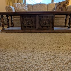 Mid Century Coffee Table And Two Side Tables