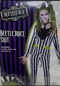 Bettlejuice costume size medium (size 8-10)