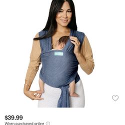 Moby Classic Wrap Baby Carrier - Mist