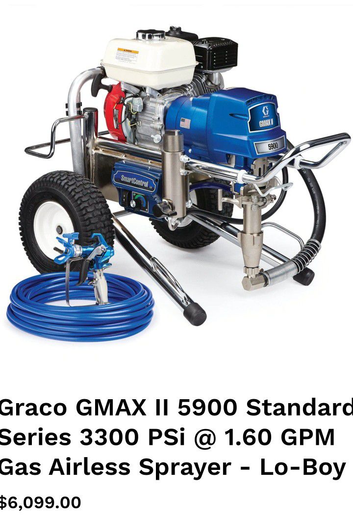 Graco GMAX II 5900 ProContractor Gas Airless Paint Sprayer