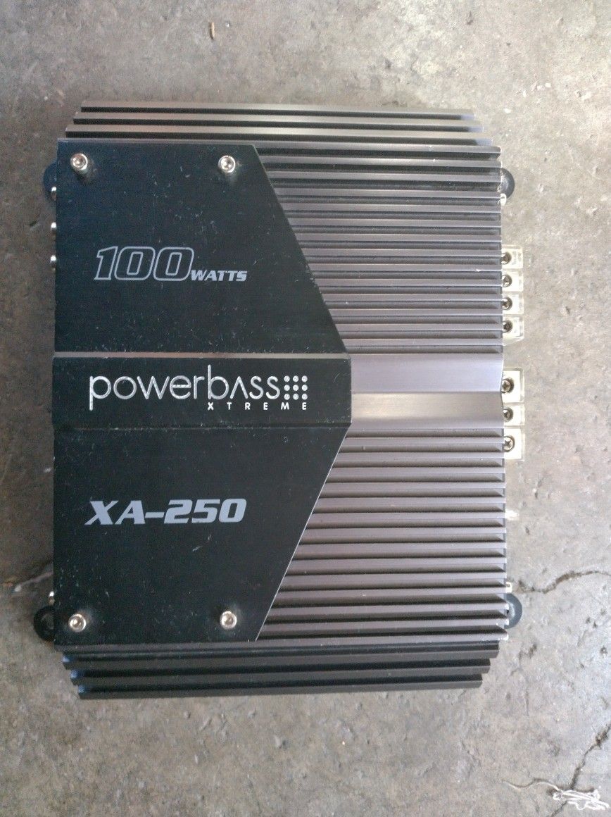 Power Bass Xtreme XA-250 Car Amp