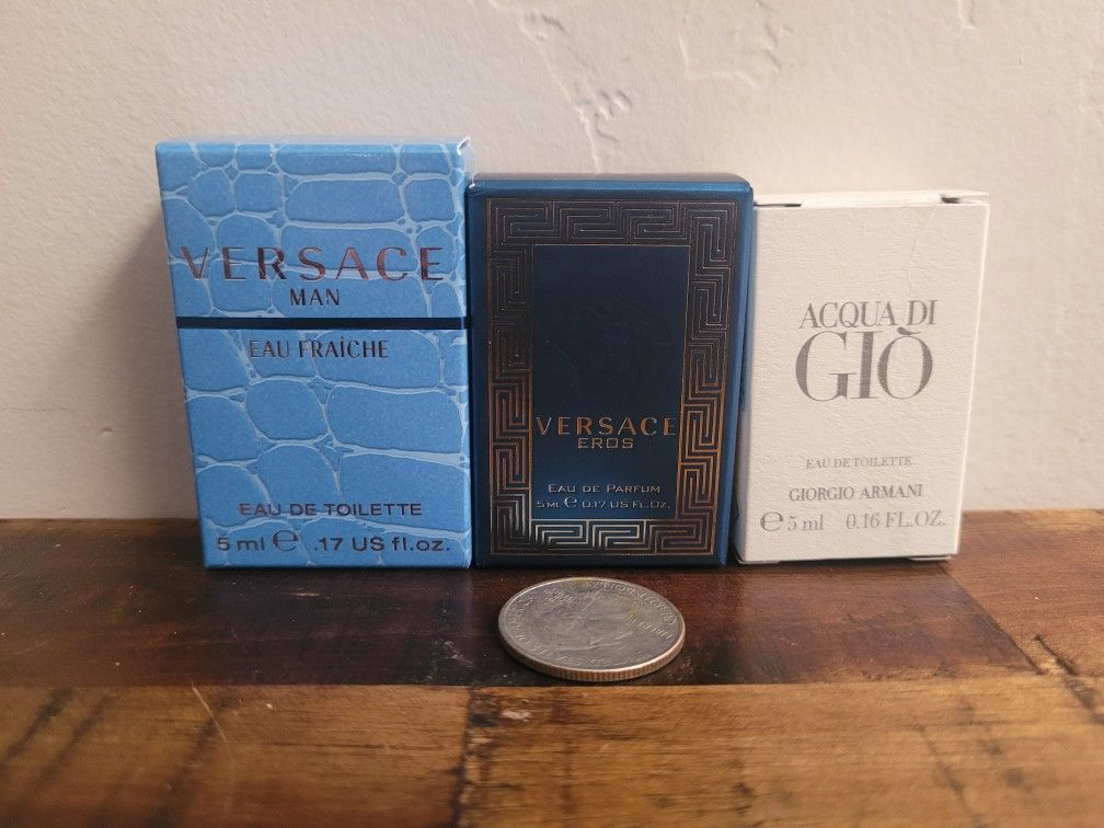 3 Mens Fragrance Minis