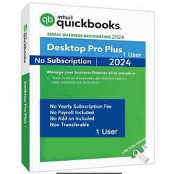 QuickBooks Desktop Pro Plus 2024 - Single User