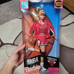 NBA Bulls Barbie Doll
