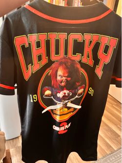 Chucky Child's Play Baseball Jersey Size M