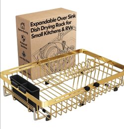Expandable Over Sink Dish Drying Rack