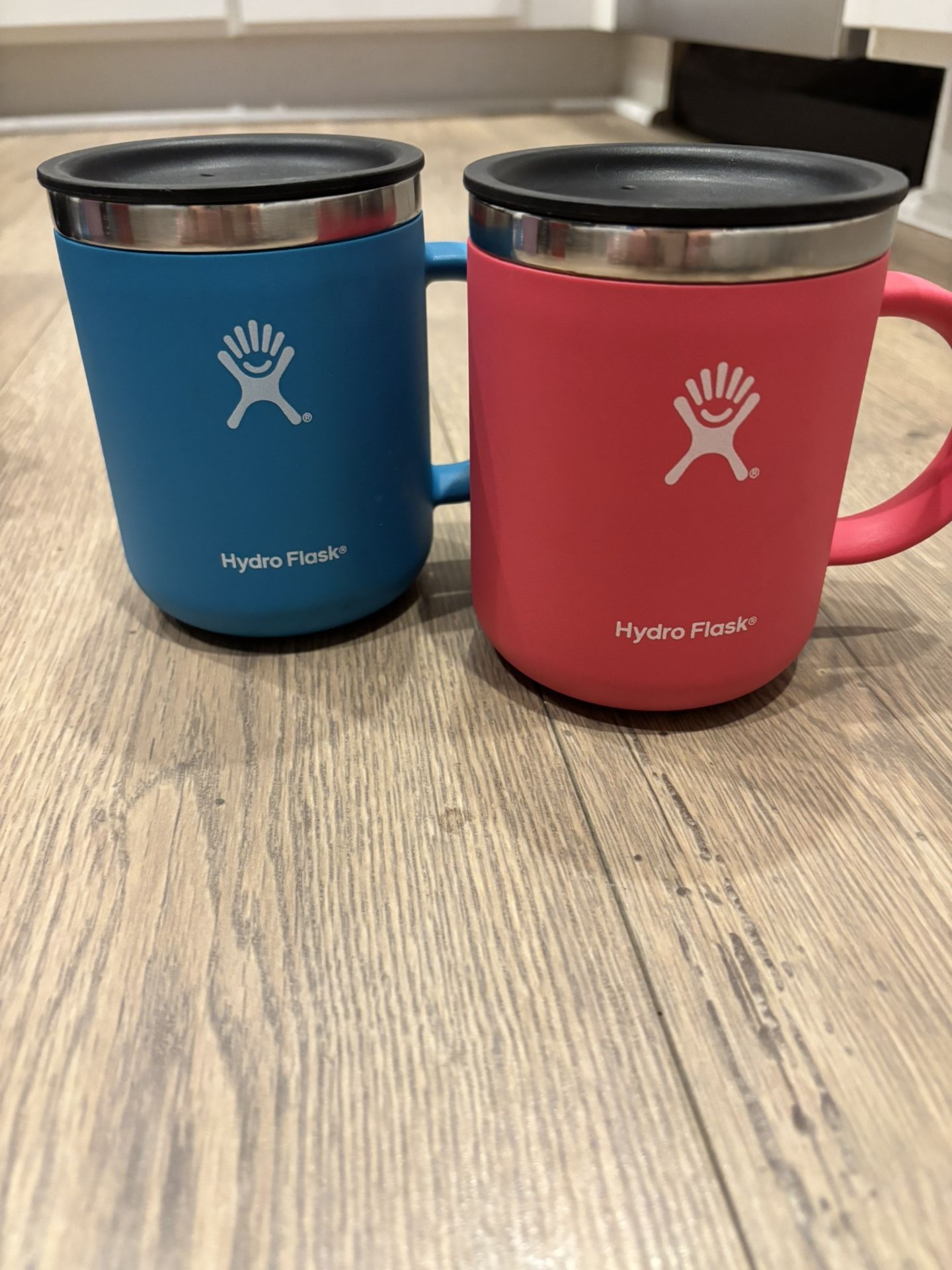 Pair Of Hydroflask Insulated Coffee Mugs