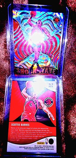 Scottie Barnes GALACTIC AND FRACTAL RC SHOCKWAVE SSP CASE HIT ROY! ULTRA RARE