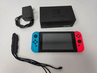 Nintendo Switch Red and blue joycons (Good condition)