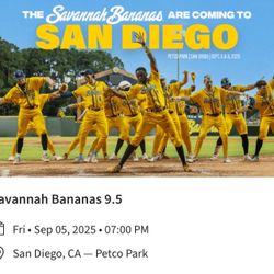 Bananas Baseball at Petco!