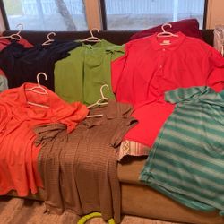 8 Greg Norman Golf Shirts Size 3XL - PENDING 