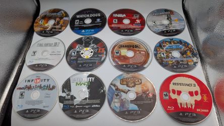 PlayStation 3 (PS3) Lot Of 12 A - Trading For 6" & 7" Action Figures