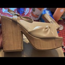 wedges woman shoes  New Nude color Shoes 