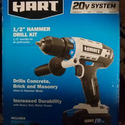 Hart 1/2" Hammer Drill Kit 