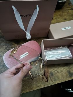 Miu miu glasses