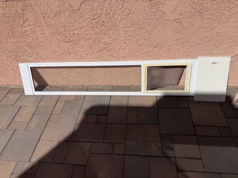 Glass Pet Door, Aluminum