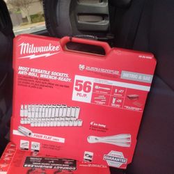 Milwaukee 56 Pc Socket Set