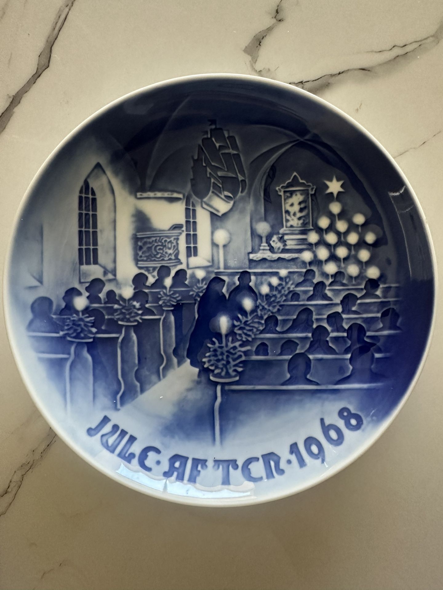 ROYAL COPENHAGEN Christmas Collectors Porcelain Plates 