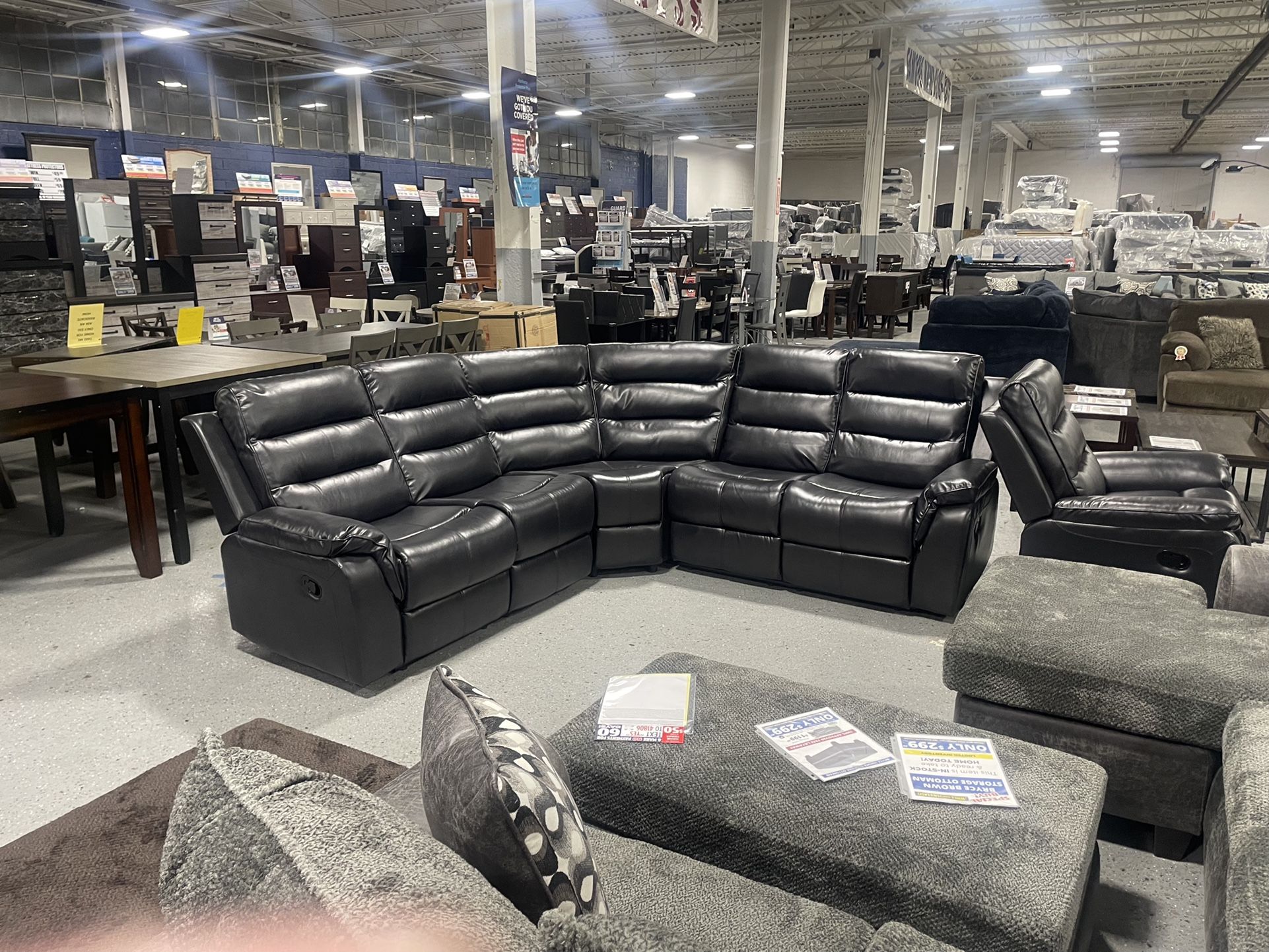 Brand New Reclining Sectional PRICE DROP!!!