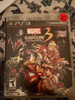 Marvel vs Capcom 3 ps3