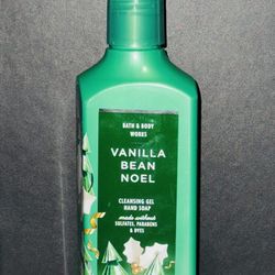 Bath And Body Hand Soap Vanilla Bean Noel 8oz