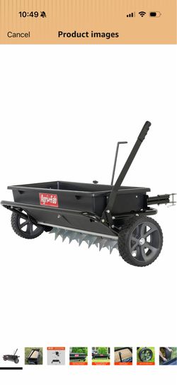 100 lb. Tow-Behind Spiker/Seeder Spreader