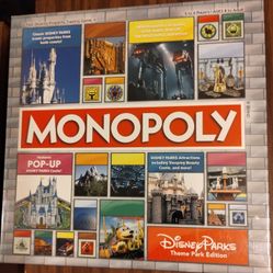 Disney Parks Monopoly 