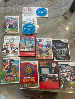 Nintendo Wii & GameCube Mario Bundle – Double Dash, Smash Bros, Mario Party