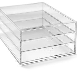 🧊 Acrylic Desk Paper Organizer Clear Document Tray | Brand New 📦 