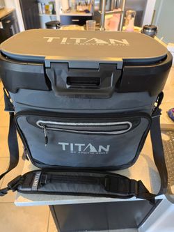 Titan 36-can Zipperless Cooler Gray