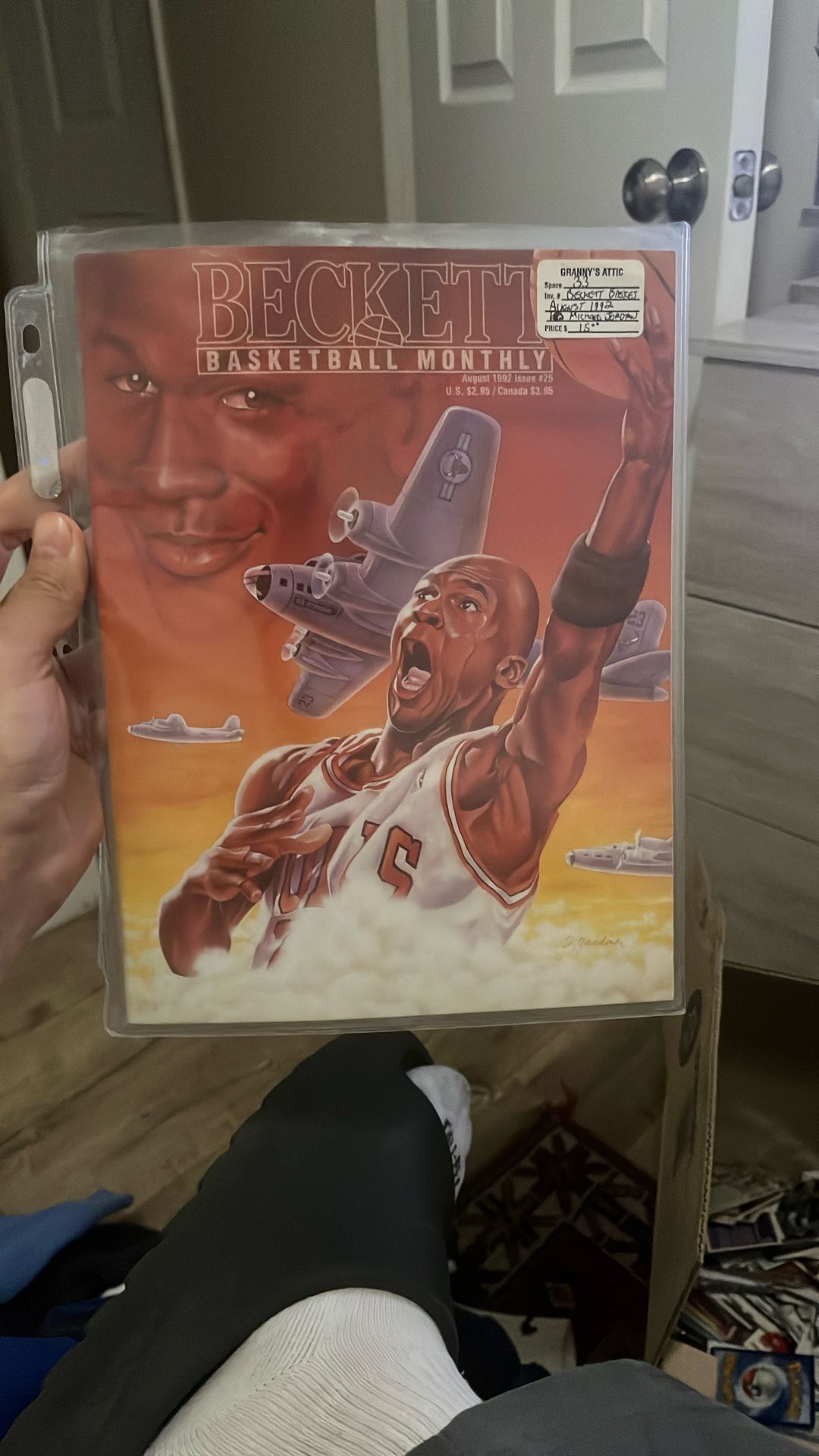 Beckett Basketball Monthly 1992 Michael Jordan
