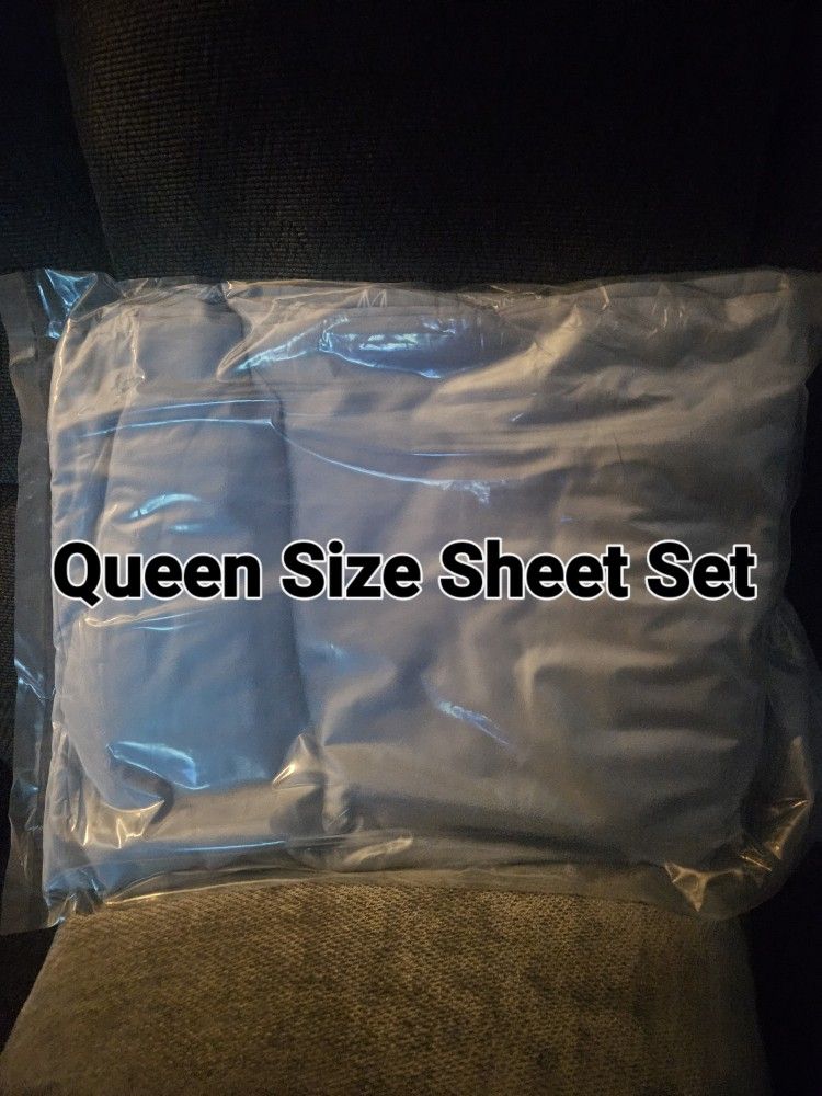 Queen Size Sheet Set New