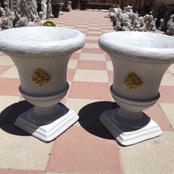 New Flower Pots Made Out Of Cement Special Price 