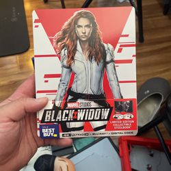 Black Widow (2021) 4K UHD + Blu-Ray (Best Buy Exclusive SteelBook) 