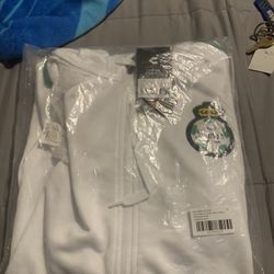 White  Santos Zip Up Liga MX 