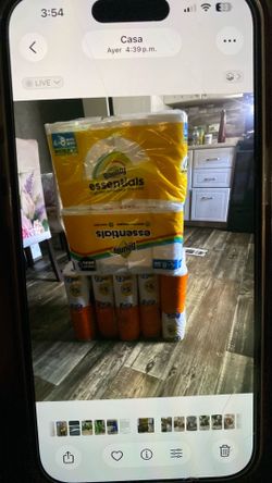 Paper towels and paper toilet