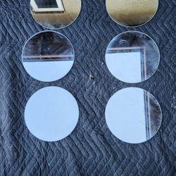 ●●●●●●●● 6 Round Mirrors●●●●○○