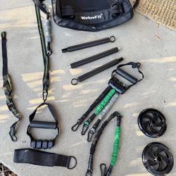 Portable Home Gym w/ Carrying Case 