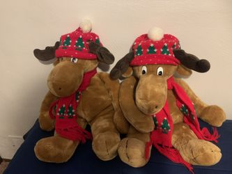 Vintage Moosletoe 15" plush - great for the holidays!