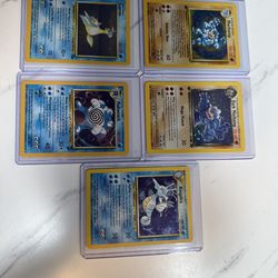 Vintage Pokémon cards