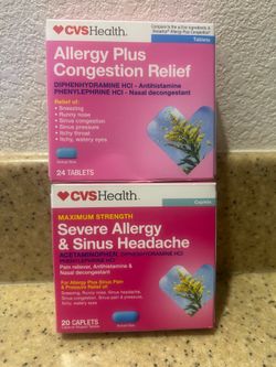 A-l-e-r-gies 2 boxes $8