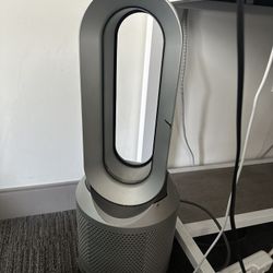 Dyson AM09 Hot & Cool Fan Heater - Iron Silver