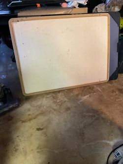 White bulletin board