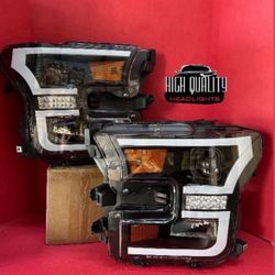 Ford F150  2015. 2017 Headlights.