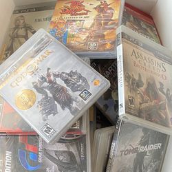WHOLESALE Playstation 3  PS3 Video Game Disc Lot (C.O.D BATMAN DMC NFS NBA GTA+) Post Nintendo Era 